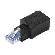 Adattatore di estensione dritto convertitore RJ45 maschio-femmina per cavo di rete Ethernet LAN Cat5 Cat6, Straight