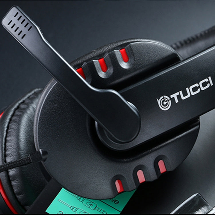 Cuffie da gioco stereo per PC TUCCI X6 Super Bass con microfono, X6
