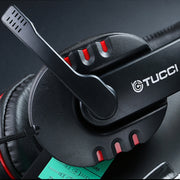 Cuffie da gioco stereo per PC TUCCI X6 Super Bass con microfono, X6