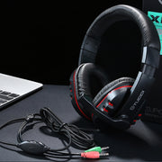 Cuffie da gioco stereo per PC TUCCI X6 Super Bass con microfono, X6