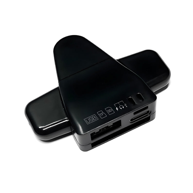 Lettore schede 7 in 1 USB, Tipo C, 8 pin, TF e SD