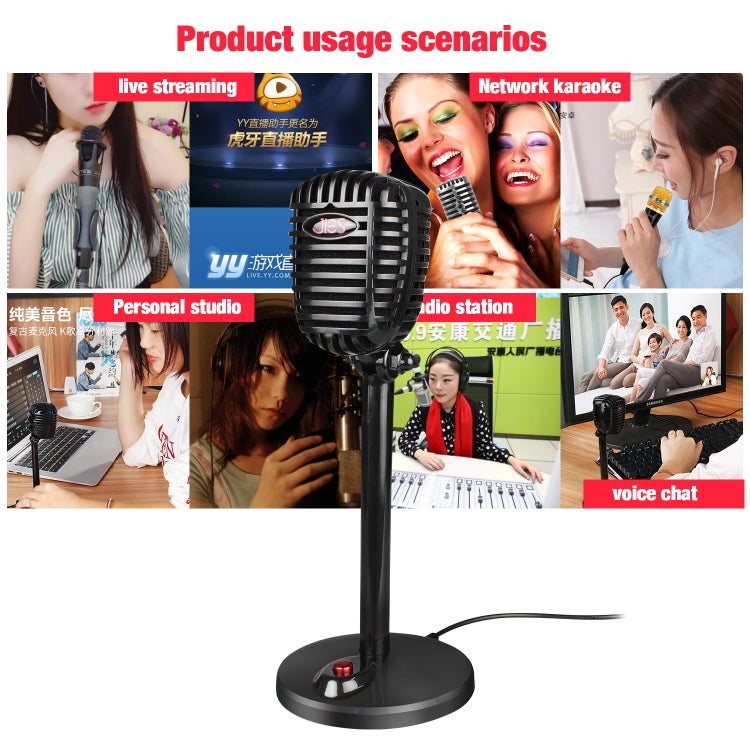 Microfono per videoconferenza con dispositivo di chat vocale USB senza unità ruotabile a 360 gradi, lunghezza cavo: 2,2 m
