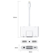 Adattatore 6 in 1 per iPhone e iPad