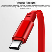 Cavo di ricarica retrattile 3 in 1 USB-C