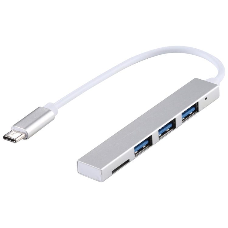 Adattatore HUB USB 3.0 a USB-C Tipo-C 4 porte 5 Gbps