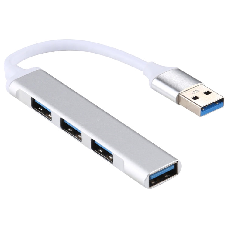 A-809 4 adattatori HUB da USB 3.0 a USB 3.0 in lega di alluminio, A-809