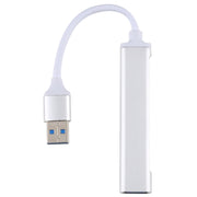 A-809 4 adattatori HUB da USB 3.0 a USB 3.0 in lega di alluminio, A-809
