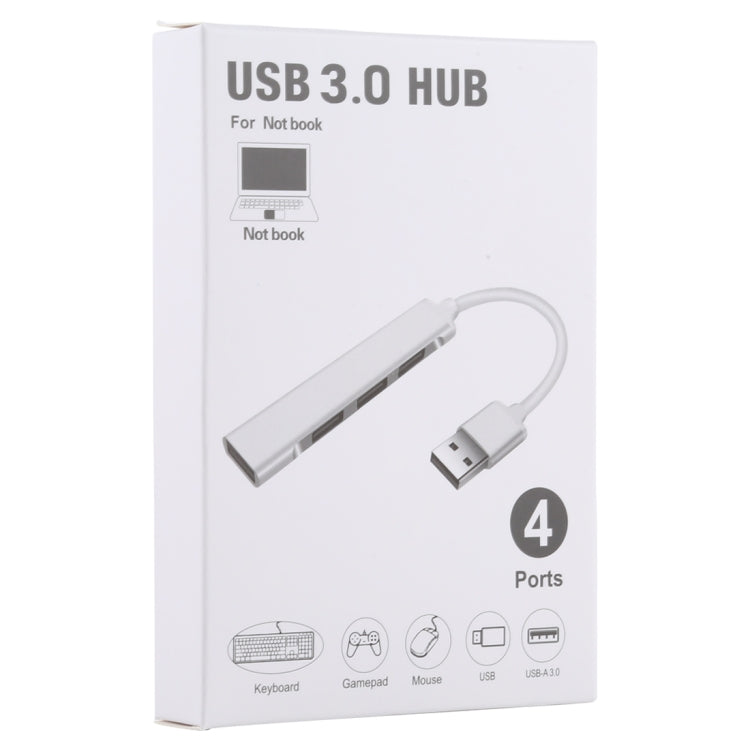 A-809 4 adattatori HUB da USB 3.0 a USB 3.0 in lega di alluminio, A-809