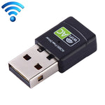 Scheda di rete esterna adattatore per unità WiFi USB 2.0 dual band AC600Mbps da 2,4 GHz e 5 GHz, AC600Mbps