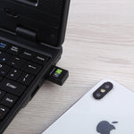 Scheda di rete esterna adattatore per unità WiFi USB 2.0 dual band AC600Mbps da 2,4 GHz e 5 GHz, AC600Mbps