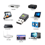 Scheda di rete esterna adattatore per unità WiFi USB 2.0 dual band AC600Mbps da 2,4 GHz e 5 GHz, AC600Mbps