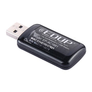 EDUP EP-AC1681 Scheda di rete esterna adattatore WiFi USB dual band AC1200Mbps 2,4 GHz e 5,8 GHz 2 in 1 con funzione Bluetooth 4.1, EP-AC1681
