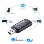 EDUP EP-AC1681 Scheda di rete esterna adattatore WiFi USB dual band AC1200Mbps 2,4 GHz e 5,8 GHz 2 in 1 con funzione Bluetooth 4.1, EP-AC1681