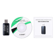 EDUP EP-AC1681 Scheda di rete esterna adattatore WiFi USB dual band AC1200Mbps 2,4 GHz e 5,8 GHz 2 in 1 con funzione Bluetooth 4.1, EP-AC1681