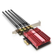 Scheda di rete esterna EDUP 9633-800 AC1900Mbps 2,4 GHz e 5 GHz Dual Band PCI-Express 4 antenne, AC1900Mbps