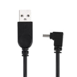 Cavo dati/ricarica mini USB a USB con gomito ad angolo di 90 gradi, lunghezza: 28 cm, Elbow Angle Mini USB