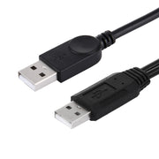 Cavo USB 2.0 maschio 2 in 1 a 2 cavi USB doppi maschi per computer/laptop, lunghezza: 50 cm, USB 2.0 AM to 2 USB 2.0 AM