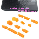Tappi antipolvere universali in silicone 13 in 1 per laptop