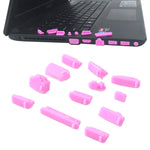 Tappi antipolvere universali in silicone 13 in 1 per laptop