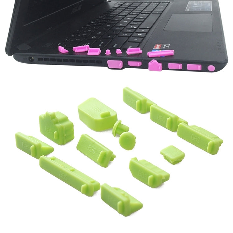 Tappi antipolvere universali in silicone 13 in 1 per laptop