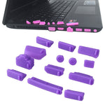 Tappi antipolvere universali in silicone 13 in 1 per laptop