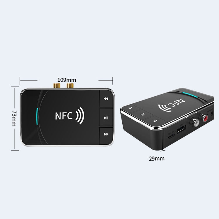 N100 Adattatore Bluetooth 5.0 ricevitore e trasmettitore audio