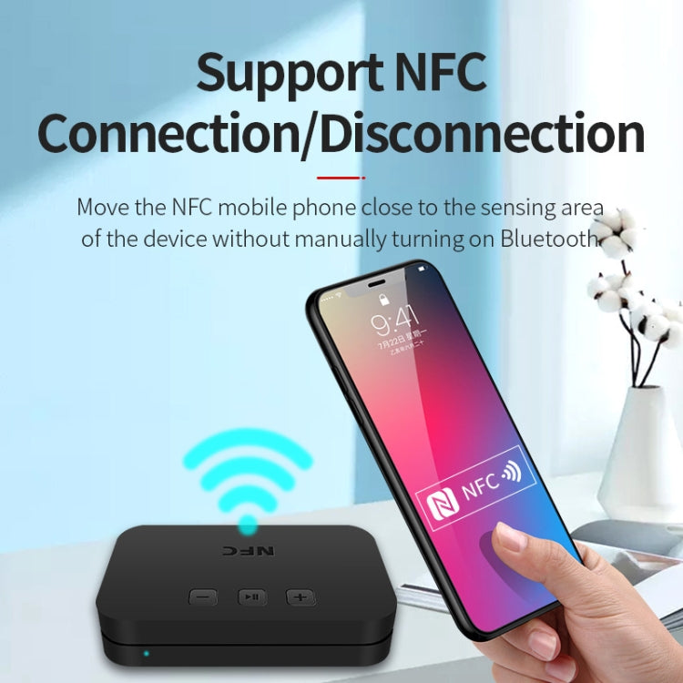 TI-800 NFC Desktop Adattatore Bluetooth 5.0 Ricevitore musicale per unità USB Legge l'altoparlante Bluetooth, TI-800