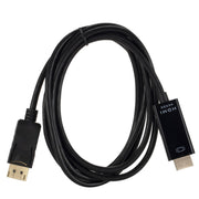 Cavo convertitore DP a HDMI 4K x 2K, lunghezza cavo: 1,8 m, 4K x 2K DP to HDMI Black, 4K x 2K DP to HDMI White