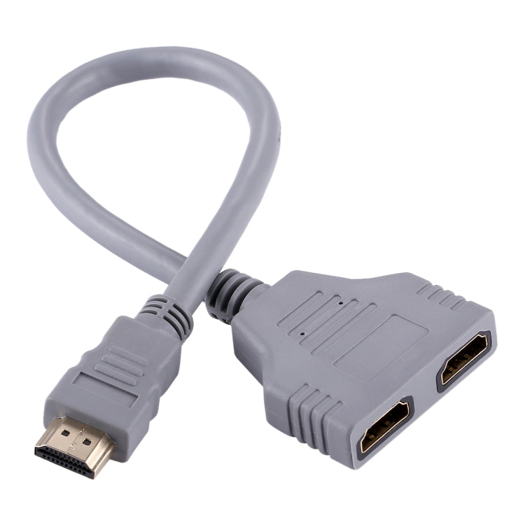 Adattatore per connettore cavo versione HDMI maschio a doppia HDMI femmina 1.4 da 30 cm