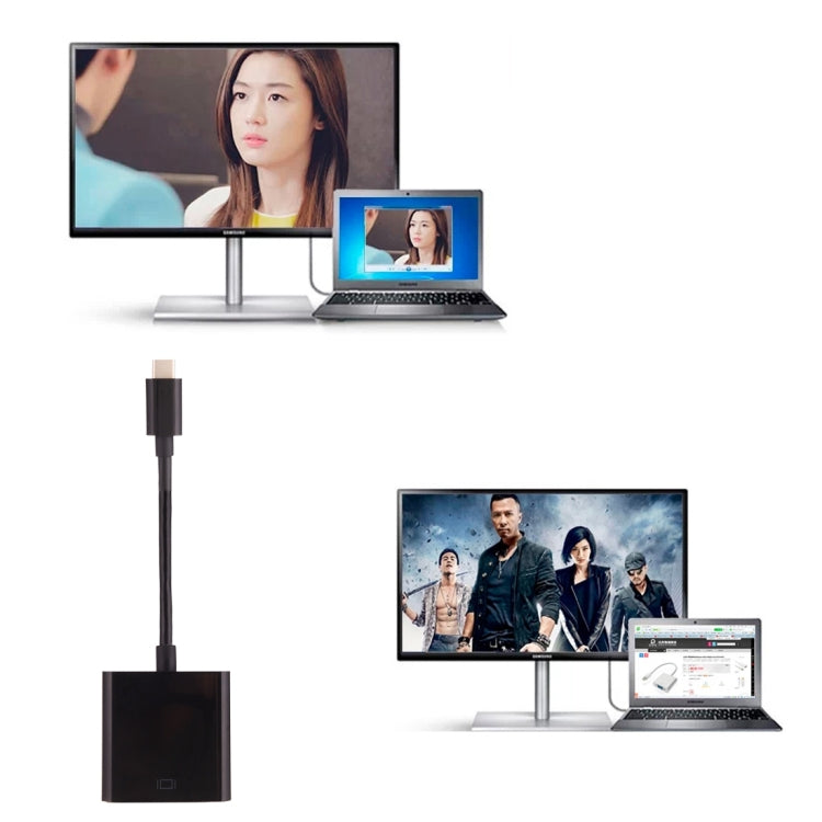 Cavo adattatore USB-C 3.1 maschio a VGA femmina 10 cm