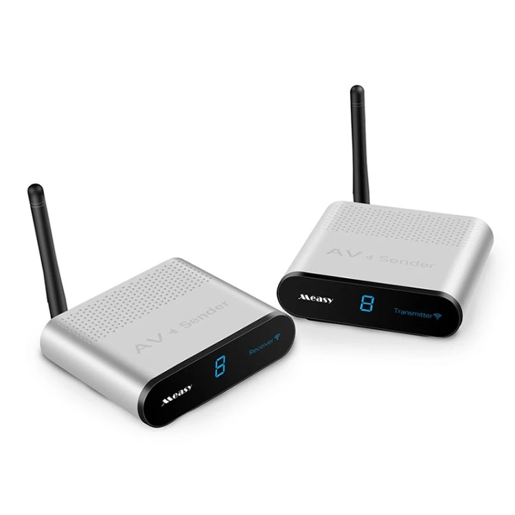 Measy AV220 Trasmettitore e ricevitore audio/video wireless da 2,4 GHz, distanza di trasmissione: 200 m, presa UK, AV220