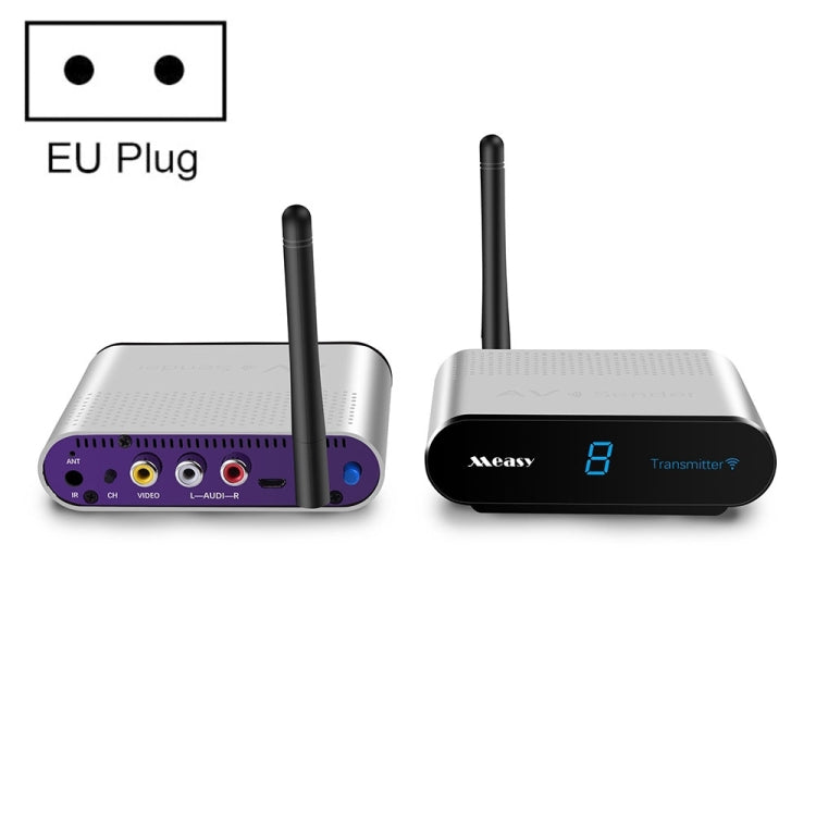 Measy AV530 Trasmettitore e ricevitore audio/video wireless da 5,8 GHz, distanza di trasmissione: 300 m, presa UK, AV530 US Plug, AV530 AU Plug, AV530 EU Plug, AV530 UK Plug