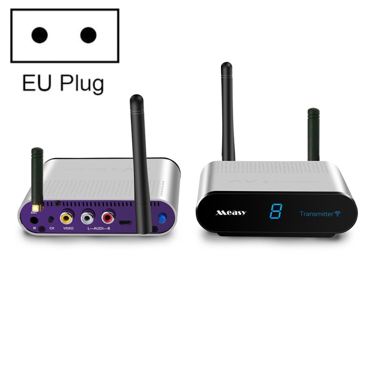 Measy AV230 2.4GHz Wireless Audio Video Transmitter and Receiver with Infrared Return Function, Transmission Distance: 300m, EU Plug, PC6331, PC6331AU, PC6331EU, PC6331UK