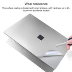 Set di adesivi con pellicola protettiva per guscio di notebook 4 in 1 per laptop Microsoft Surface 3 da 15 pollici, For Surface Laptop 3 15 inch