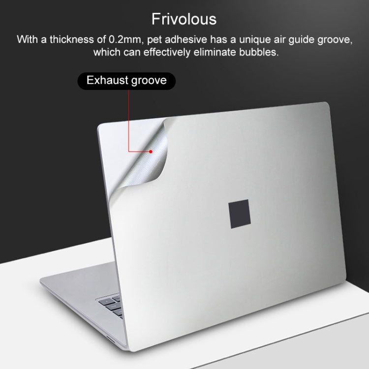 Set di adesivi con pellicola protettiva per guscio di notebook 4 in 1 per laptop Microsoft Surface 3 da 15 pollici, For Surface Laptop 3 15 inch