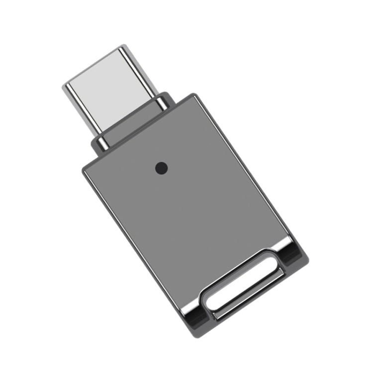 Chiavetta USB-C 64 GB in lega di zinco con portachiavi