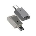 Chiavetta USB-C 64 GB in lega di zinco con portachiavi