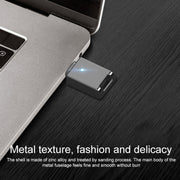 Chiavetta USB USB-C/Type-C da 64 GB in lega di zinco con portachiavi