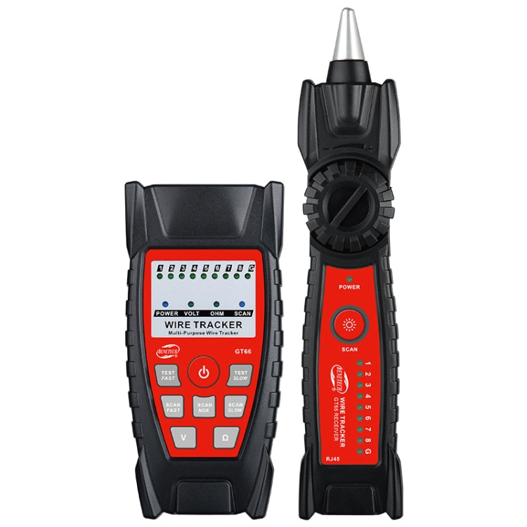 BENETECH GT66 RJ11 / RJ45 Tester per cavi multifunzionale Line Finder Rilevatore di cavi di rete, GT66 Cable Detector