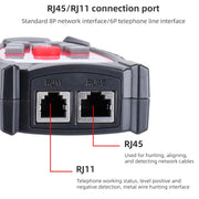 BENETECH GT66 RJ11 / RJ45 Tester per cavi multifunzionale Line Finder Rilevatore di cavi di rete, GT66 Cable Detector