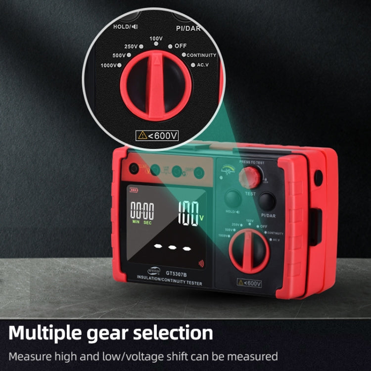 Tester digitale resistenza isolamento BENETECH GT5307B
