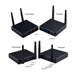 Measy FHD686-2 Full HD 1080P 3D 2.4GHz / 5.8GHz Wireless HD Multimedia Interface Extender 1 Transmitter + 2 Receivers, Transmission Distance: 200m, FHD686-2 (US Plug), FHD686-2 (AU Plug), FHD686-2 (EU Plug), FHD686-2 (UK Plug)