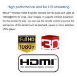 Measy FHD686-2 Full HD 1080P 3D 2.4GHz / 5.8GHz Wireless HD Multimedia Interface Extender 1 Transmitter + 2 Receivers, Transmission Distance: 200m, FHD686-2 (US Plug), FHD686-2 (AU Plug), FHD686-2 (EU Plug), FHD686-2 (UK Plug)