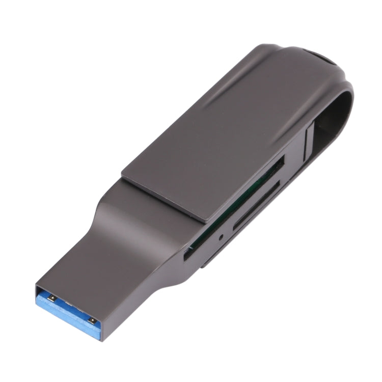 Lettore di schede multifunzione 2 in 1 da USB-C/Tipo-C a USB 3.0