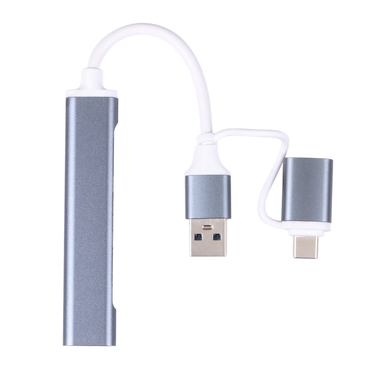 Adattatore HUB USB 3.0 e Type-C 5 in 1 compatto