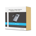 Commutatore acquisizione video HDMI Z54A con microfono USB-C