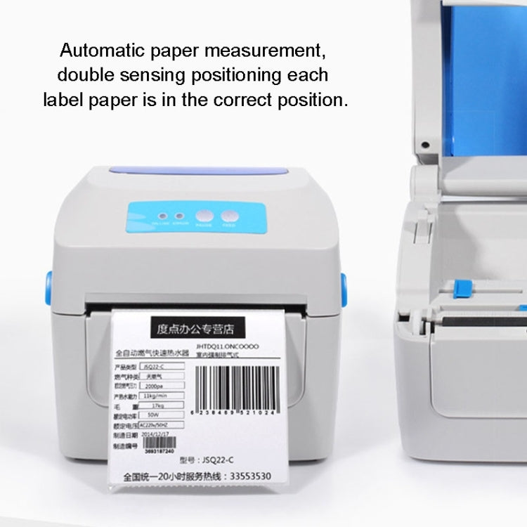 GPRINTER GP1324D Thermal Auto Calibration Barcode Printer with Bluetooth USB Port, Maximum Thermal Paper Size Supported: 104 x 2286 mm, GP1324D (Bluetooth)