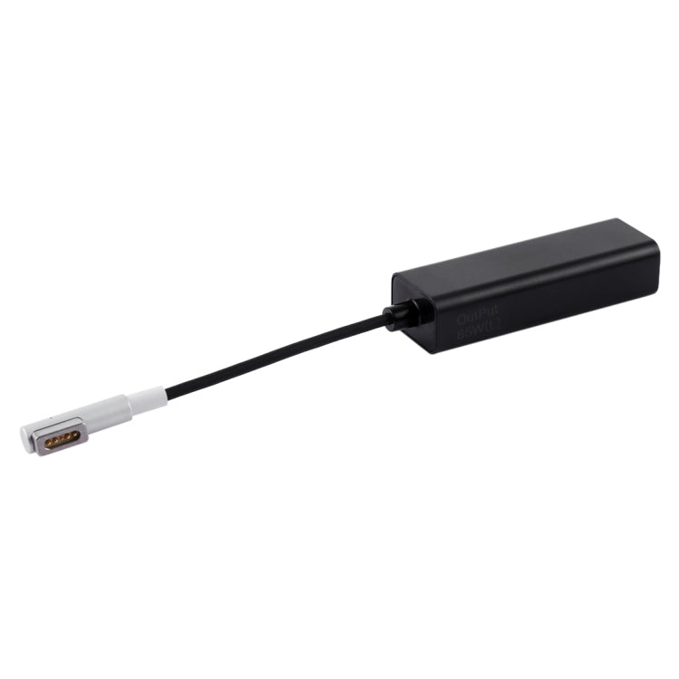 AnyWatt Convertitore adattatore di carica serie USB-C/Type-C femmina a 5 pin MagSafe 1 maschio serie L Head per MacBook, 85W Black, 85W White