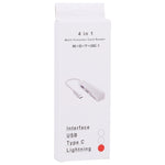 Lettore schede 4 in 1 MS SD TF USB 2.0 8 pin