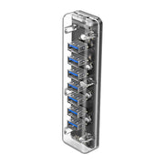 ORICO F7U 7 porte USB 3.0 HUB desktop a trasmissione veloce da 5 Gbps con indicatore LED blu, 7 Ports